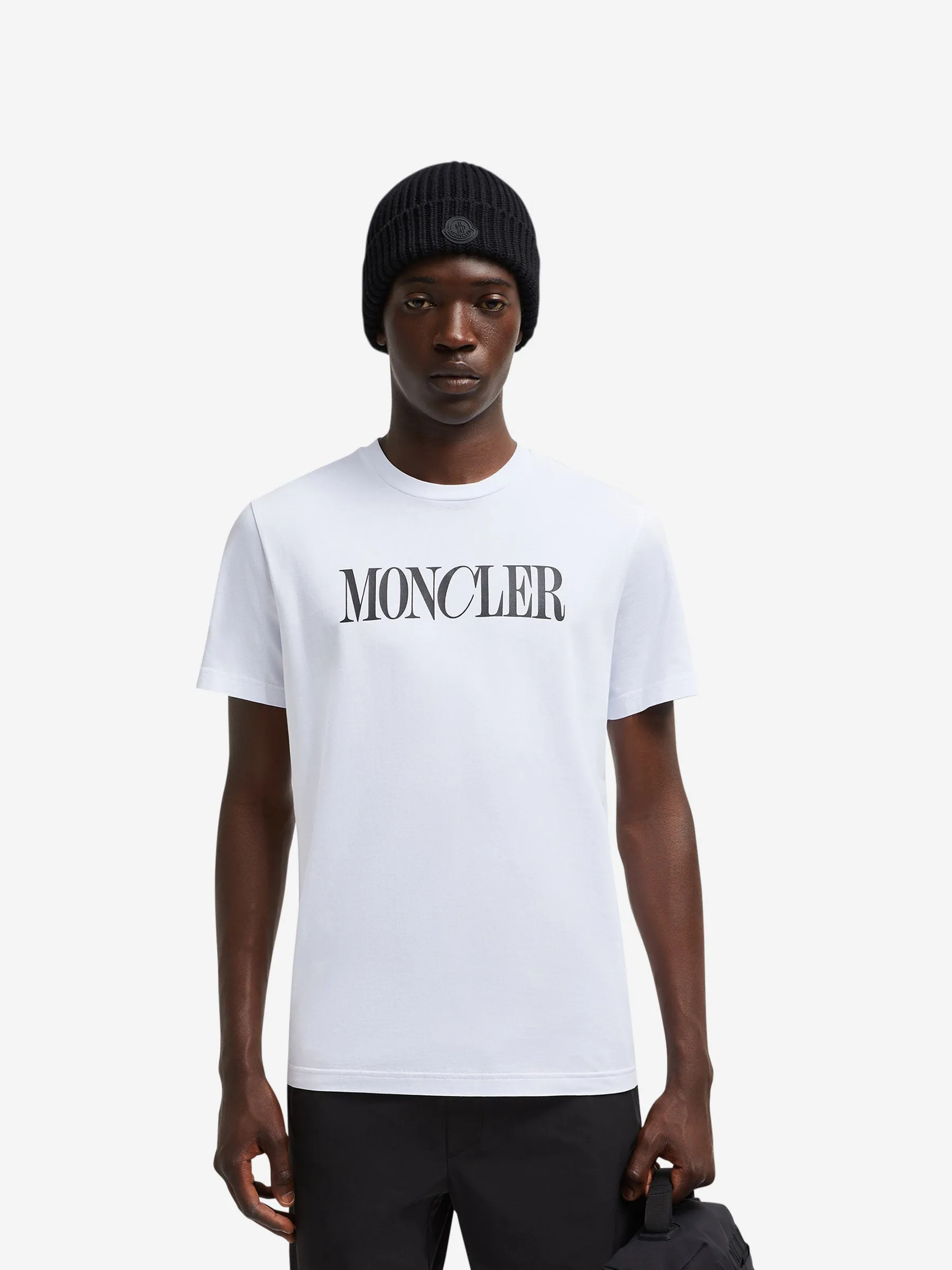 Moncler Camiseta Logo Algodón