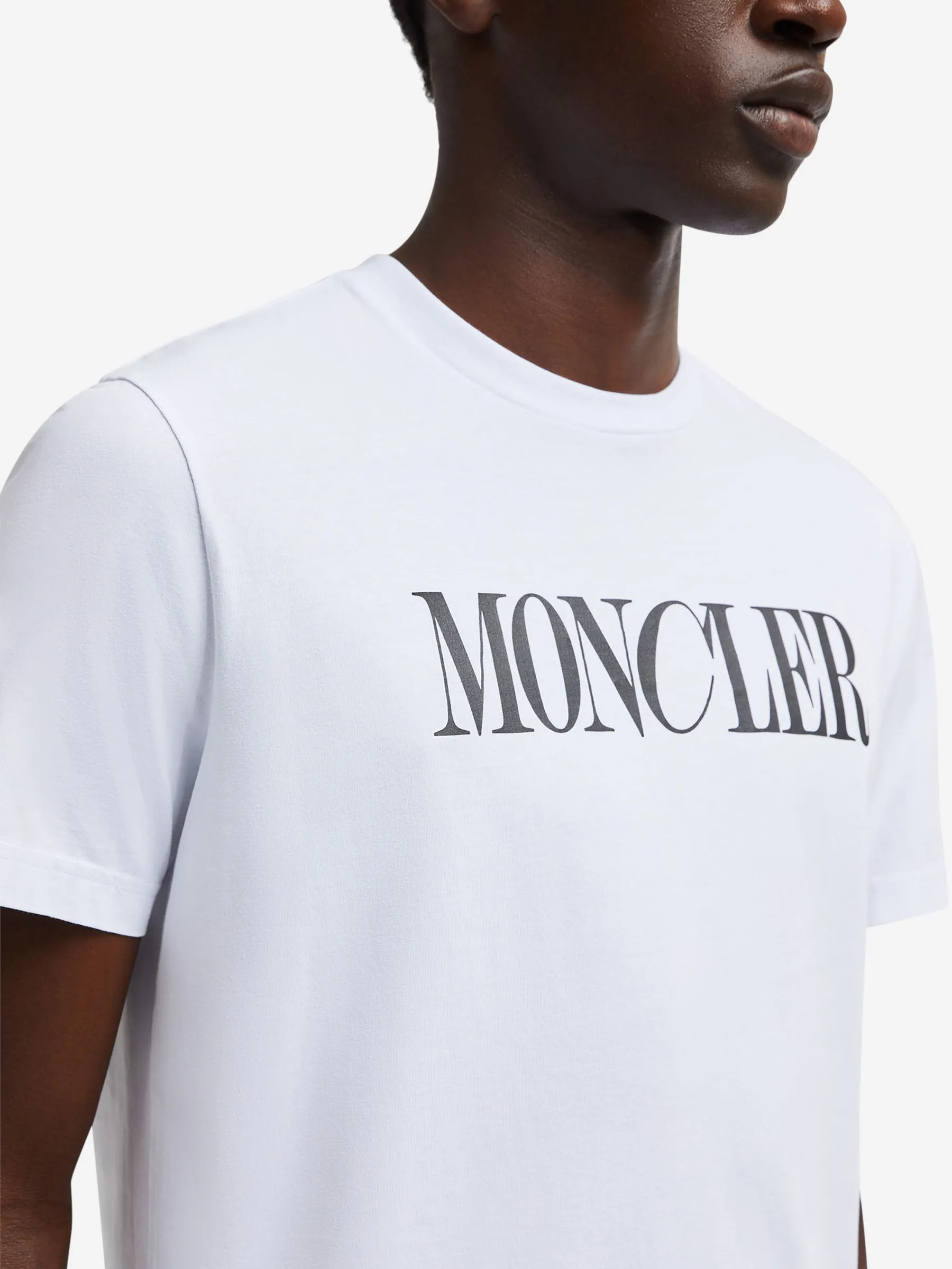 Moncler Camiseta Logo Algodón
