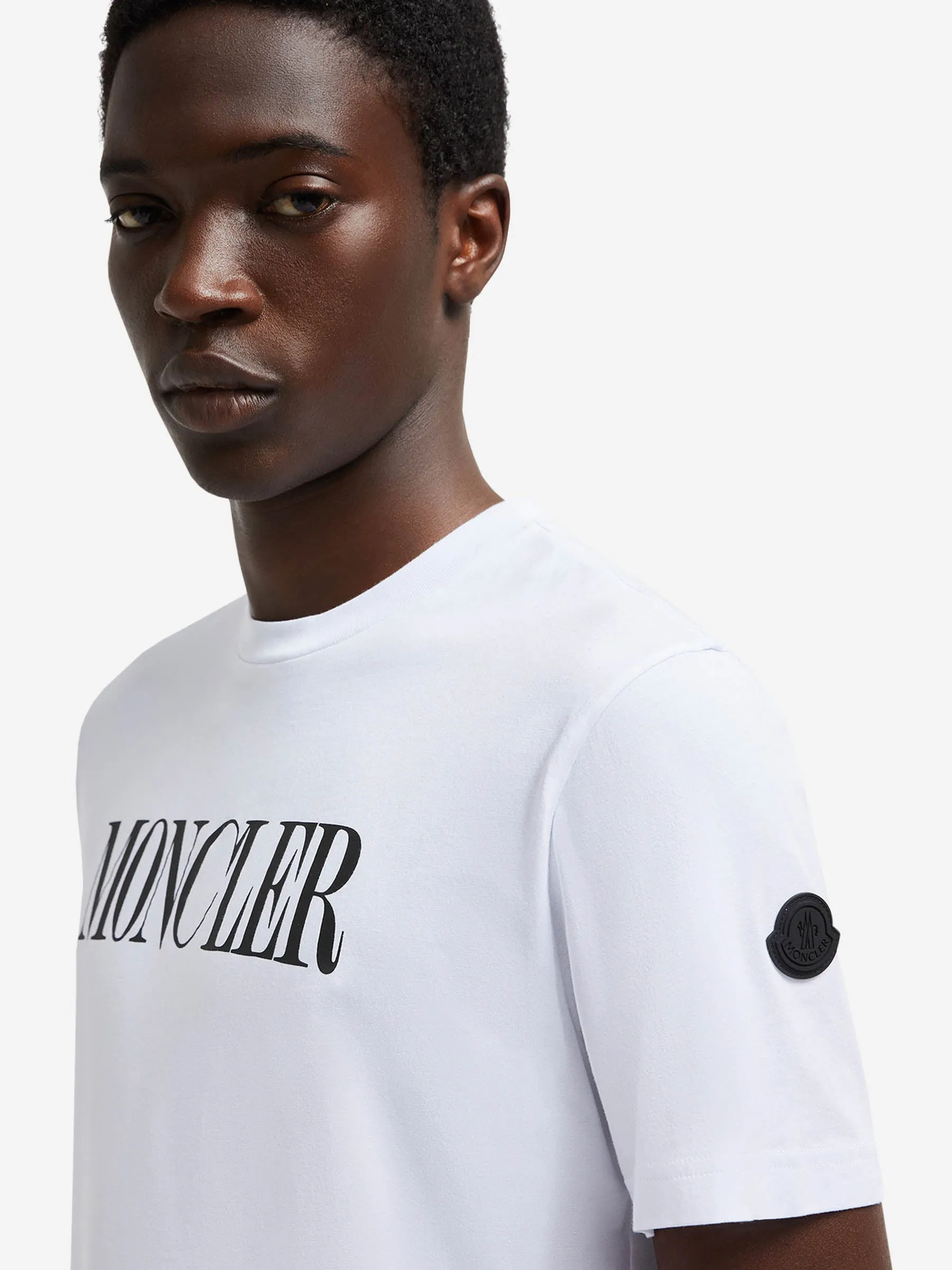 Moncler Camiseta Logo Algodón