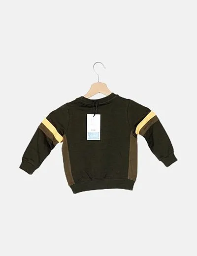Name it Sudadera verde khaki