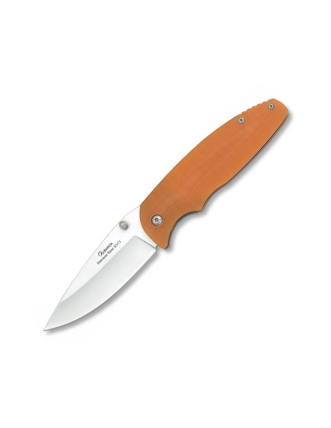 Navaja Albainox G10 naranja mikarta