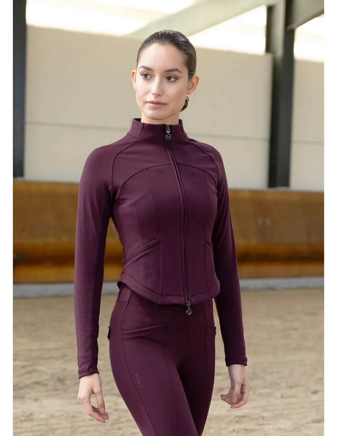 Oferta Chaqueta polar Contour Jacket Burdeos Maximilian