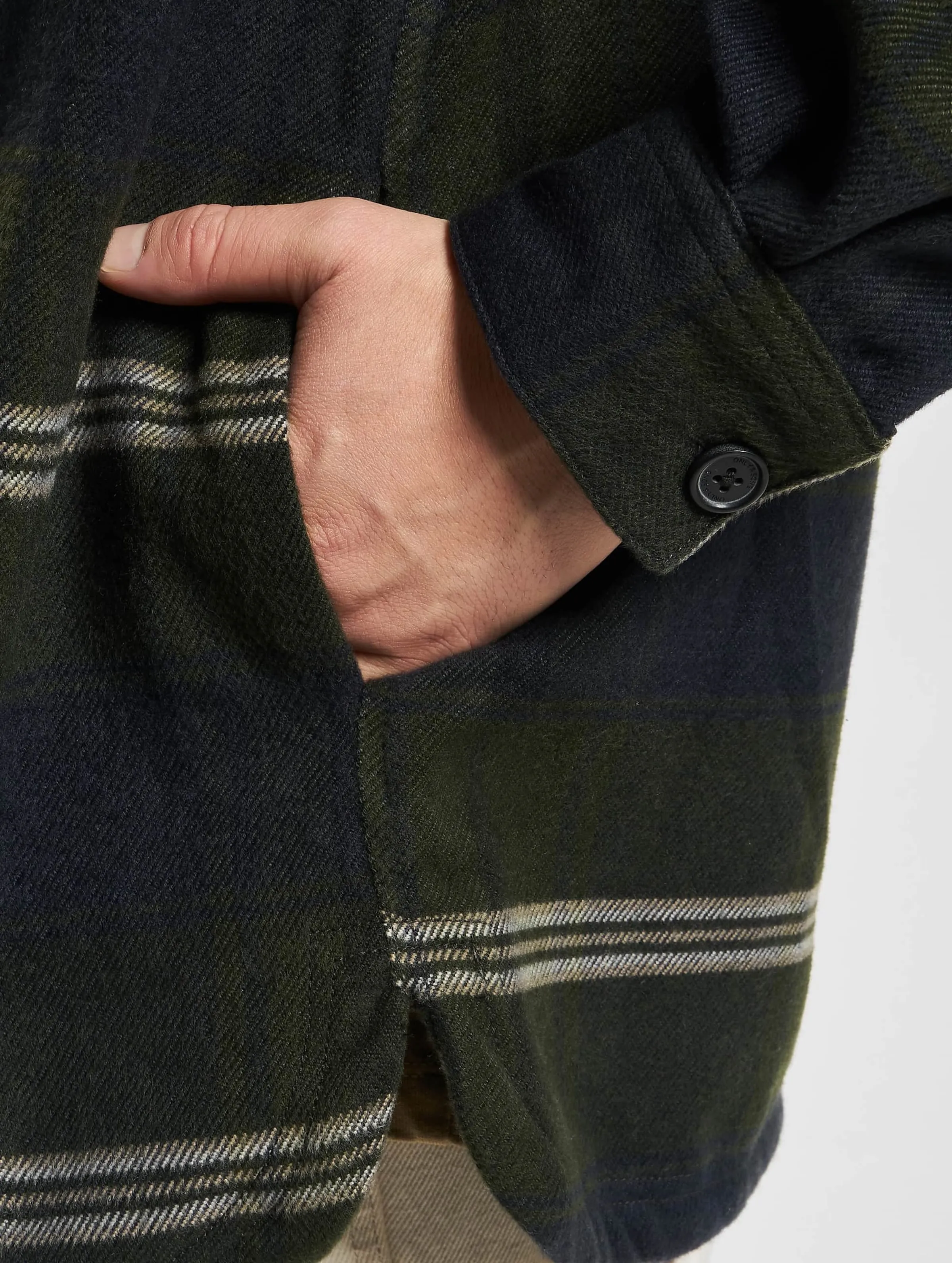 Only & Sons Ash Check