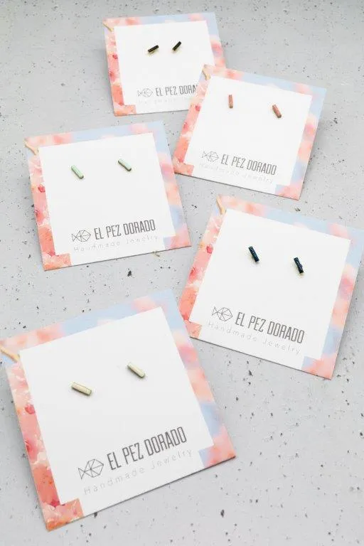 Pendientes Mini Líneas