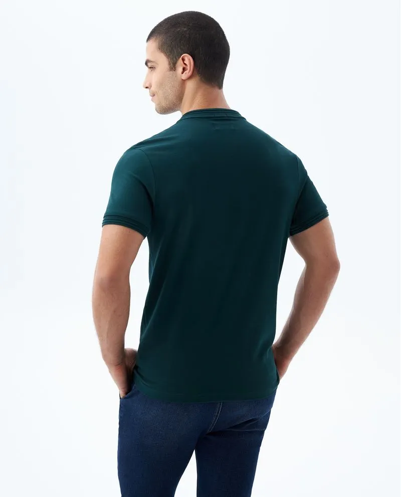 Polo cuello neru para hombre