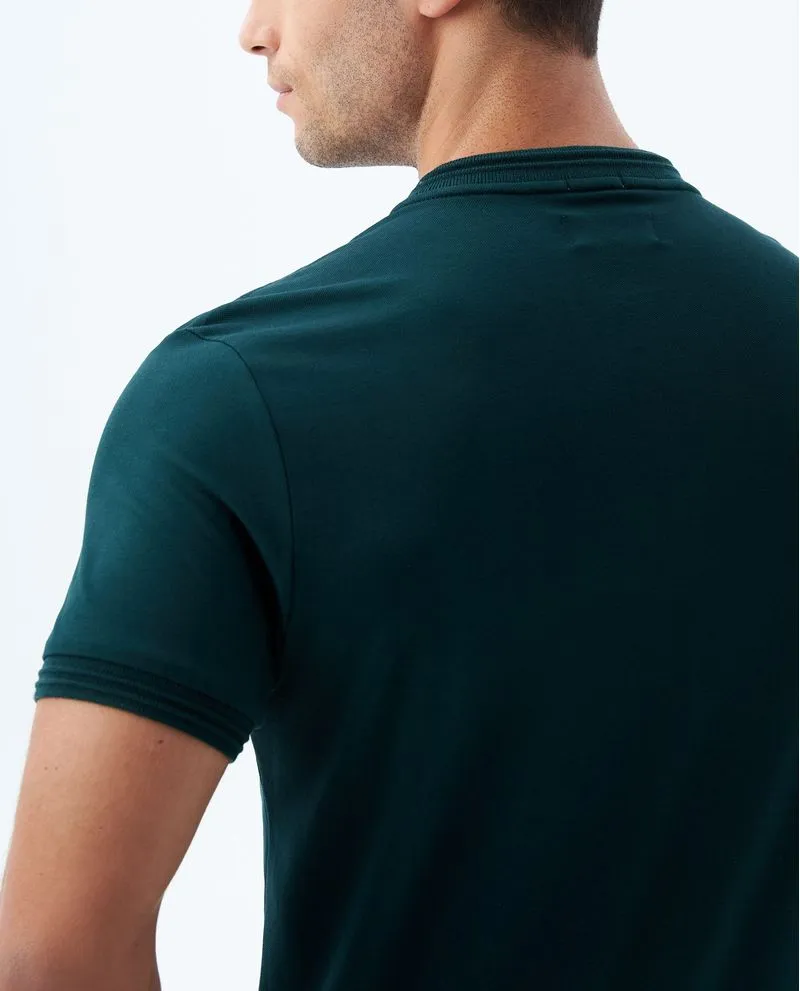 Polo cuello neru para hombre