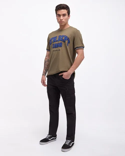 Polo Hombre Disel Verde Militar