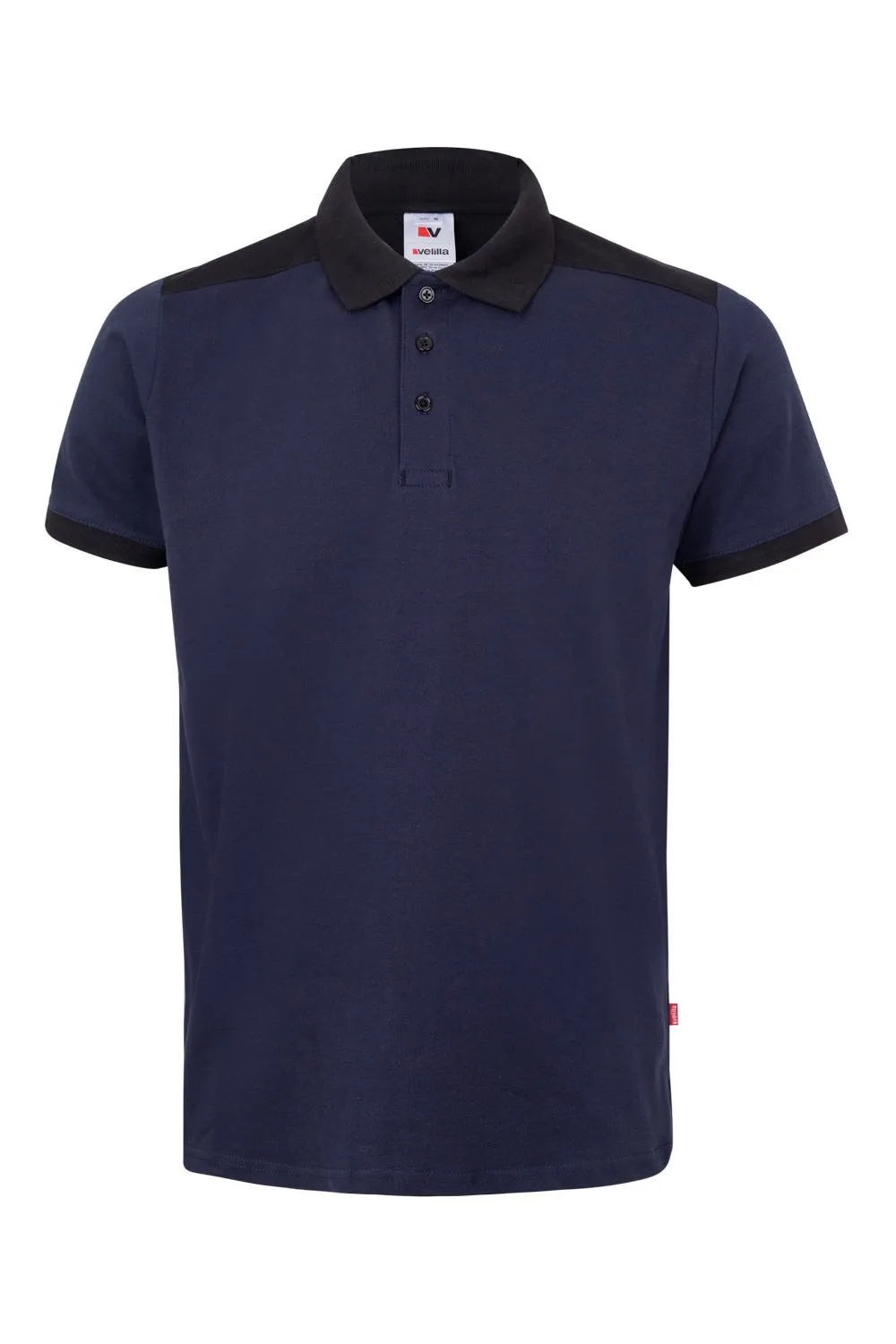 POLO M/C BICOLOR ELÁSTICO 