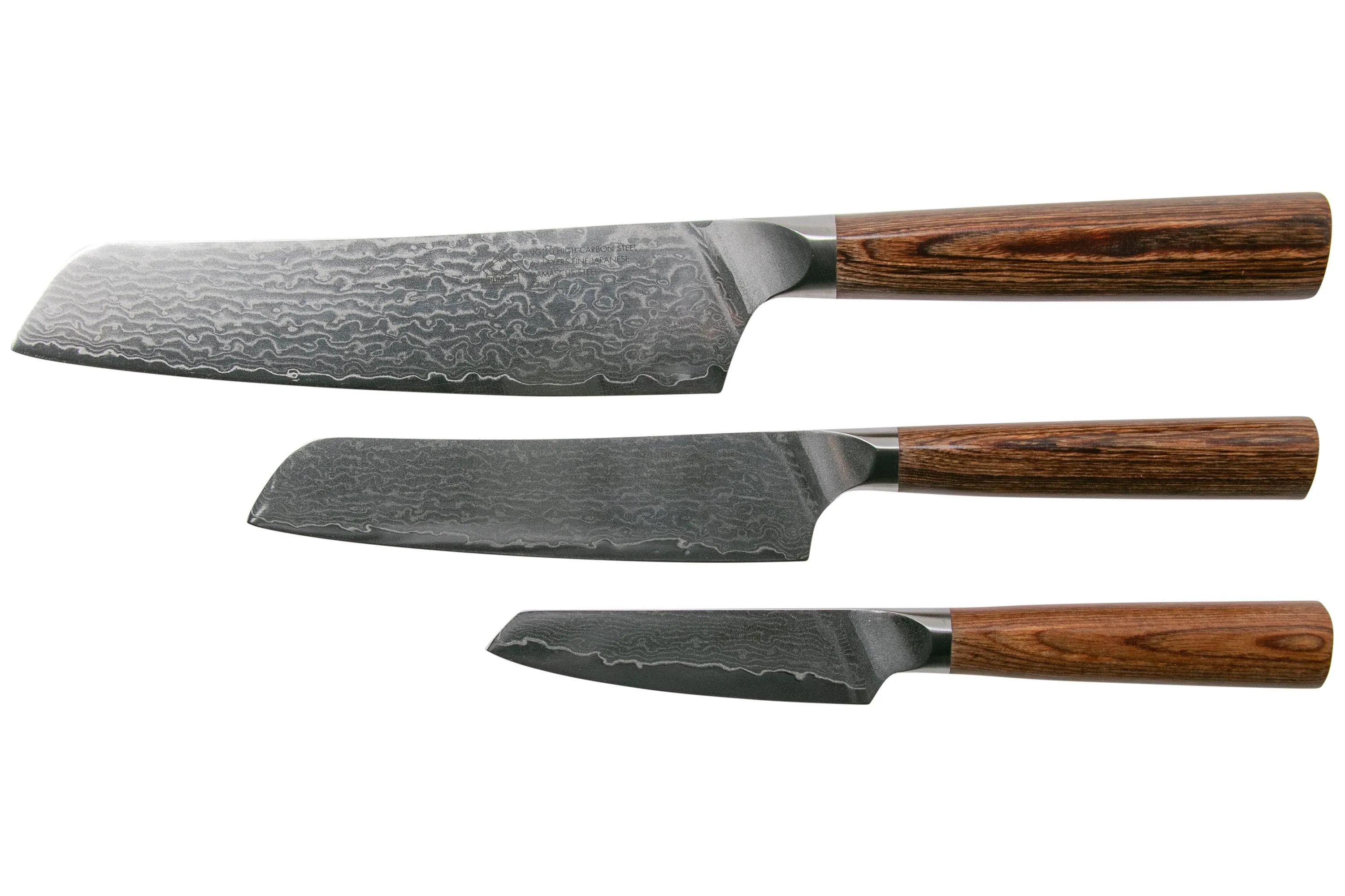 PUMA IP Chef, Paring set 821211, Juego de cuchillos de 3 piezas