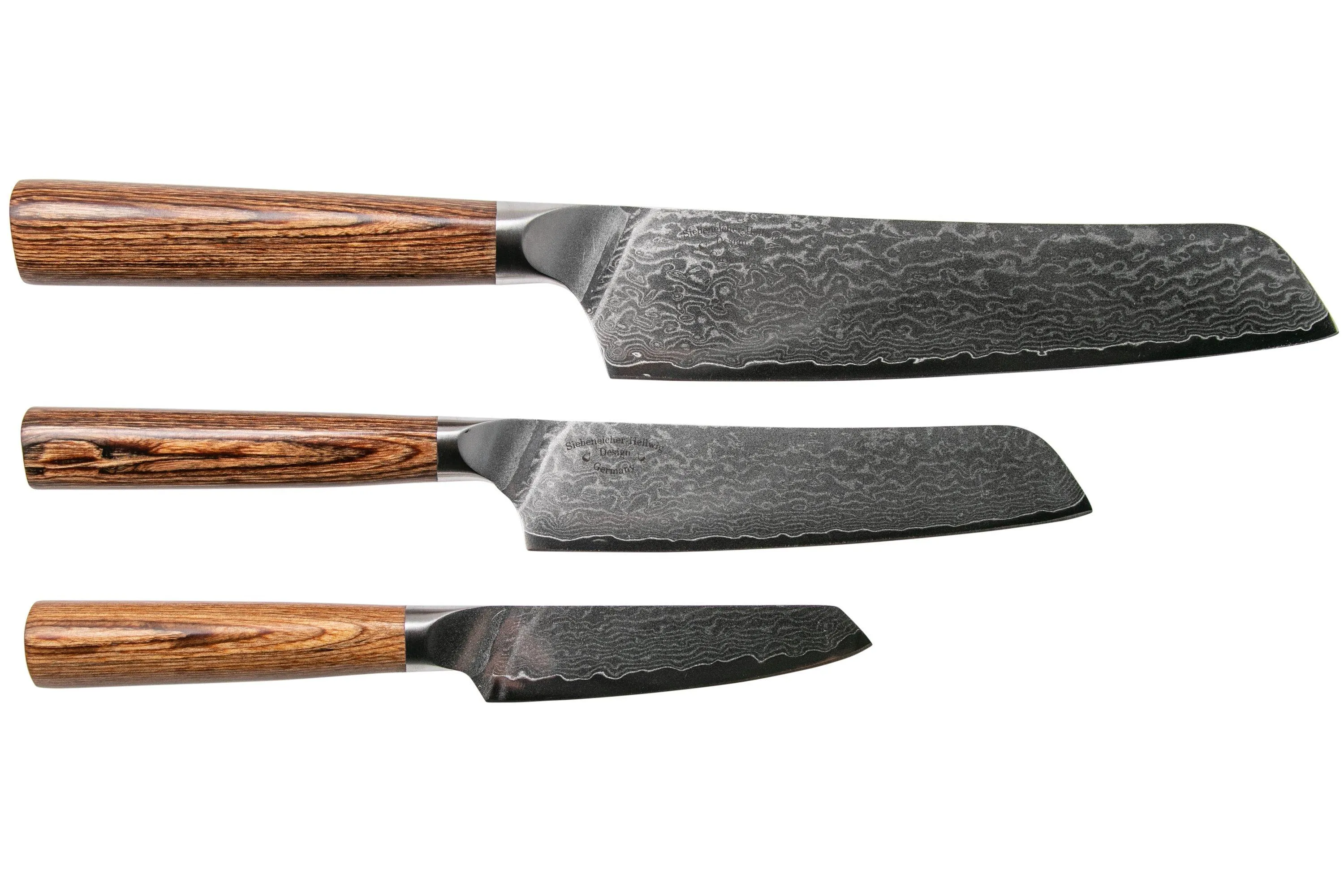 PUMA IP Chef, Paring set 821211, Juego de cuchillos de 3 piezas