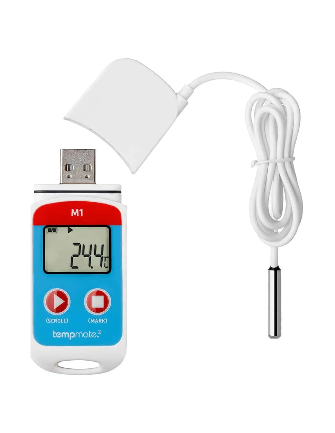Registrador de Temperatura USB TempMate M1