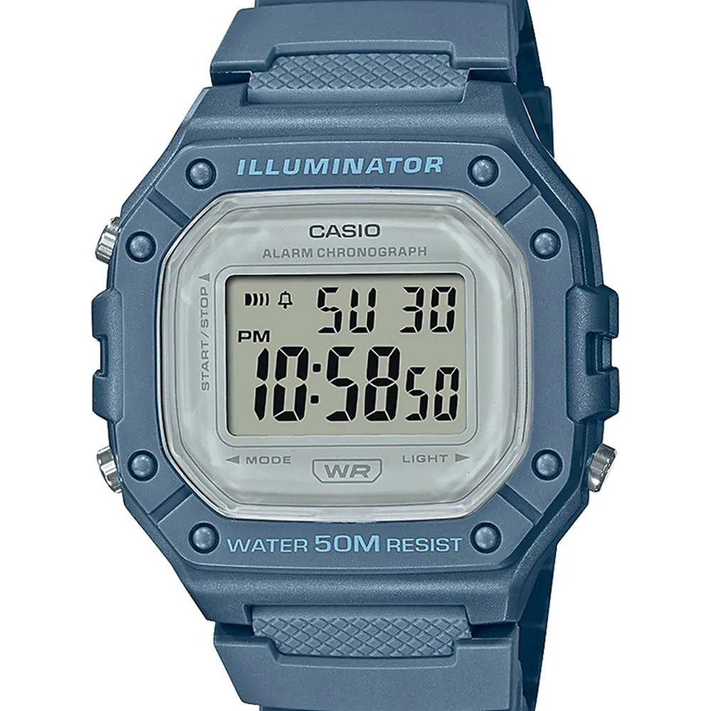 RELOJ CASIO VINTAGE W218HC2AVCF