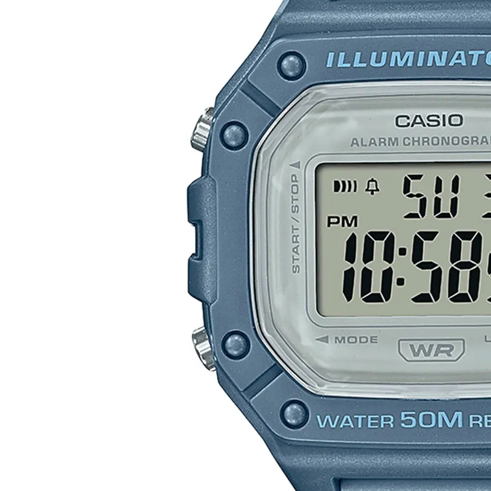 RELOJ CASIO VINTAGE W218HC2AVCF