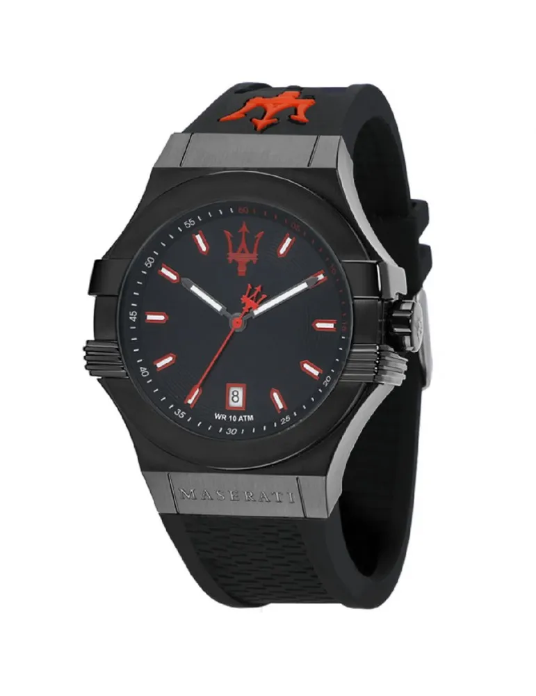 Reloj Maserati Potenza  caucho Hombre