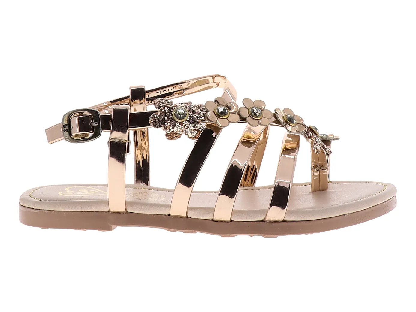 Sandalias Kassandra 2056 Oro Para Niña