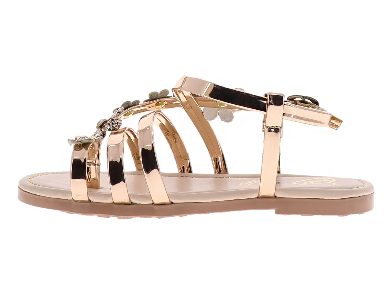 Sandalias Kassandra 2056 Oro Para Niña