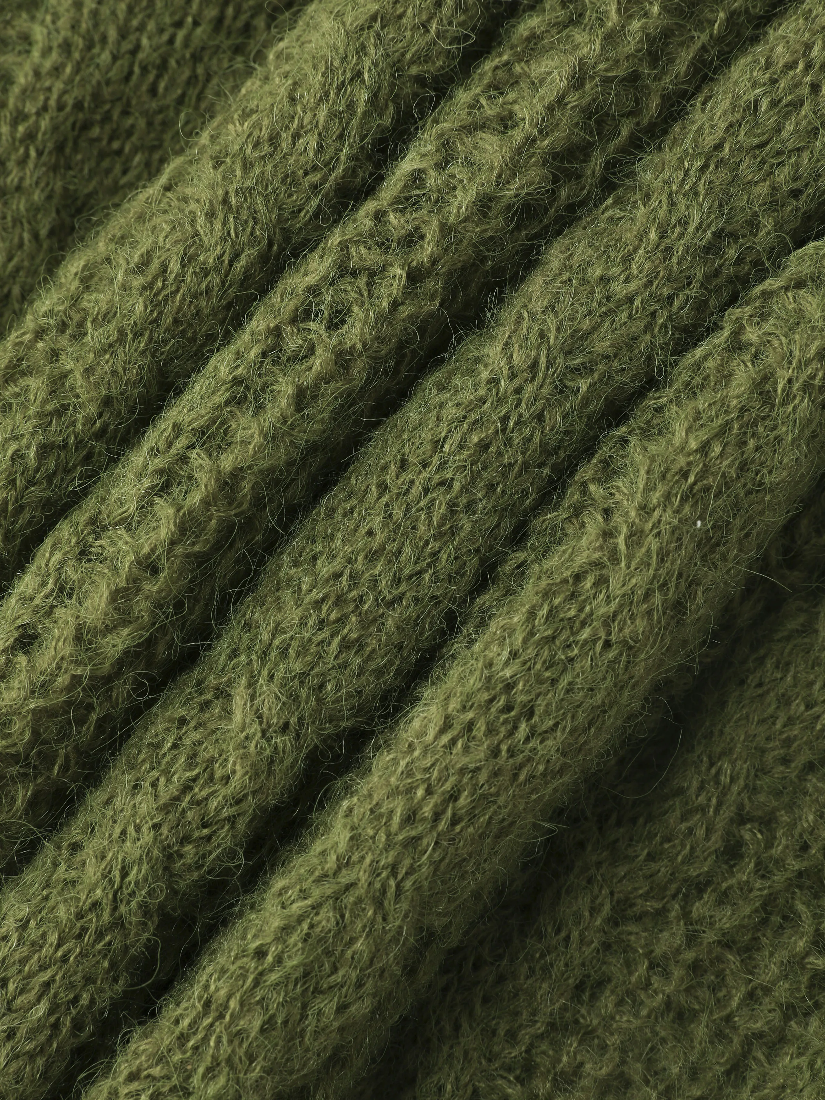  Suéter de Cuello Alto con Textura