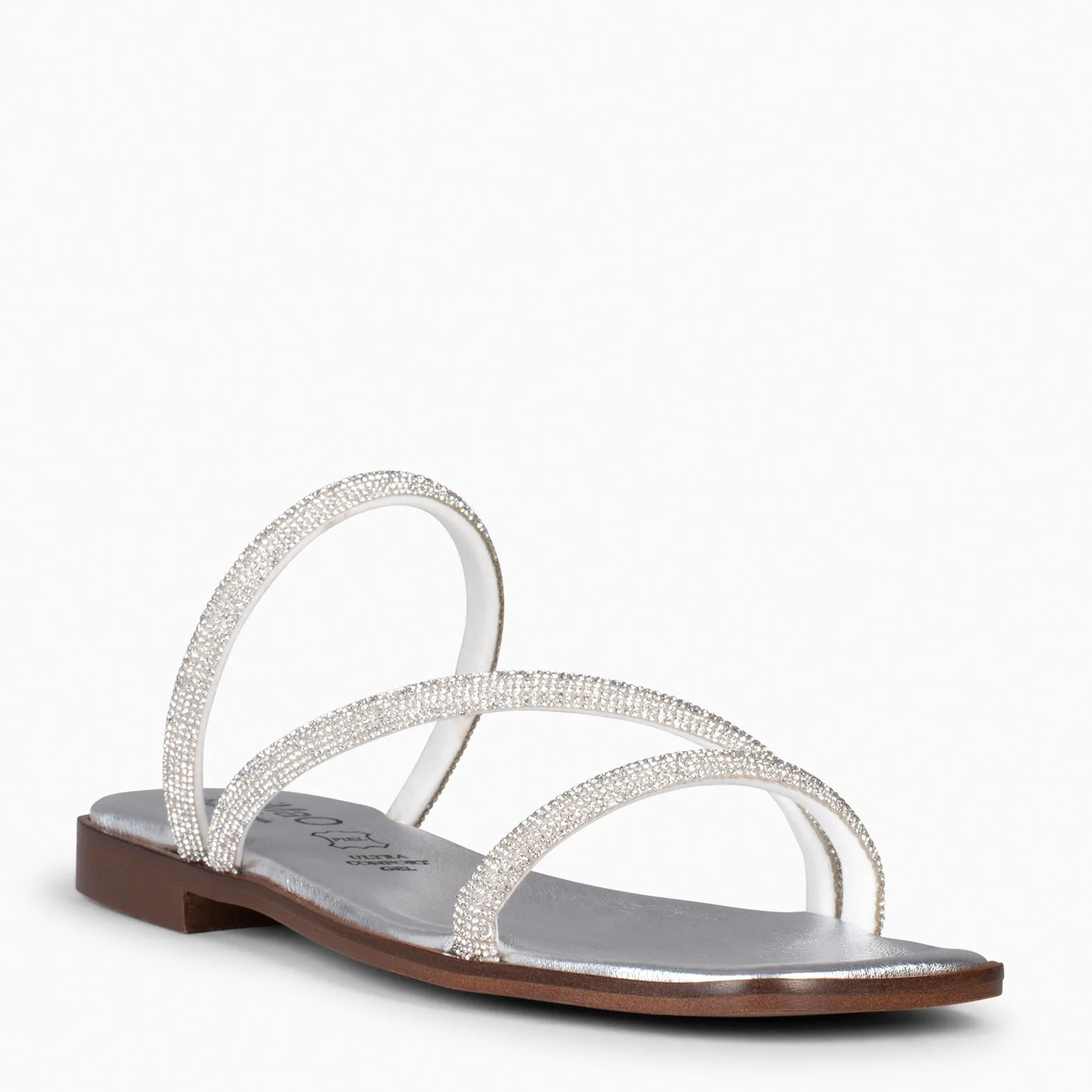 TALLÍN  SANDALIAS DE MUJER PLATA