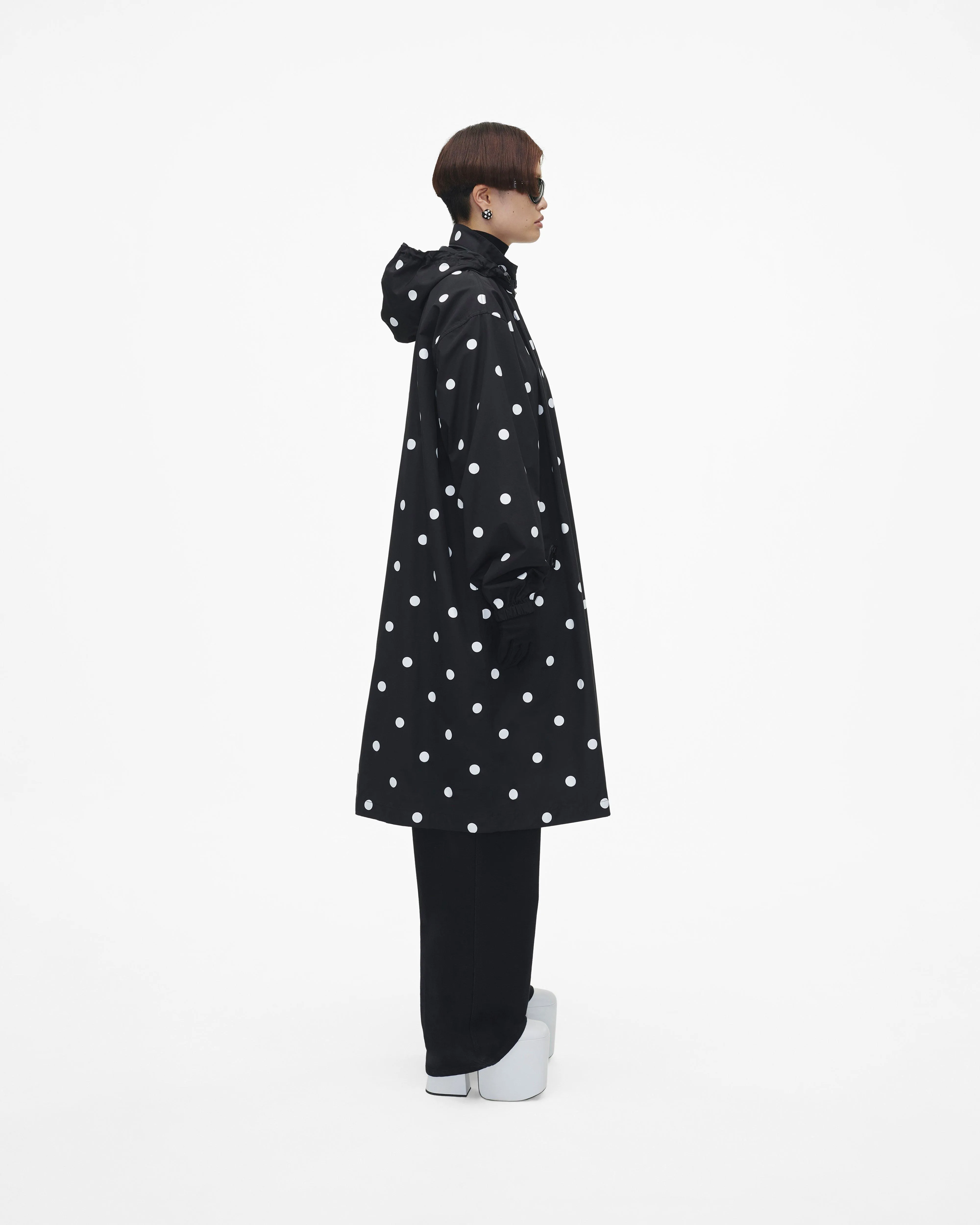 The Spots Long Windbreaker