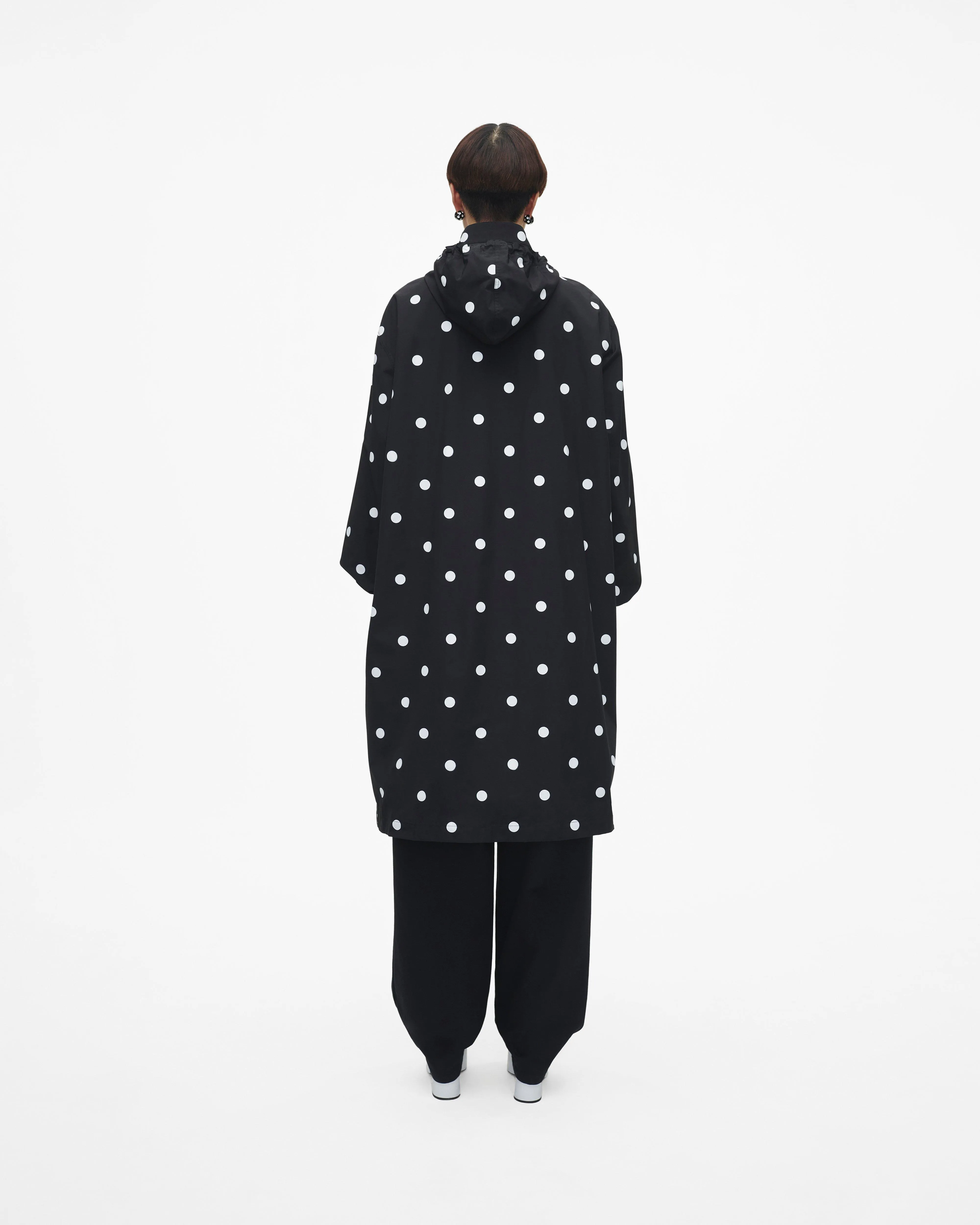 The Spots Long Windbreaker
