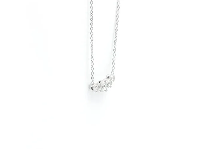 Tiffany & Co Collar graduado Tiffany Jazz Plata 