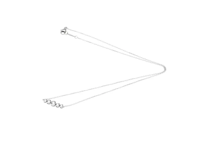 Tiffany & Co Collar graduado Tiffany Jazz Plata 