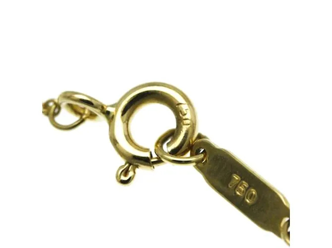 Tiffany & Co Collar Péndulo de Diamante Atlas Tiffany Dorado 