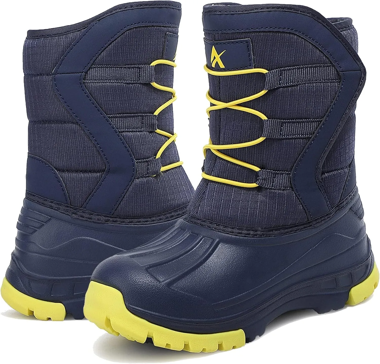 TORISKY BOTAS DE NIEVE PARA NIñOS CALENTAR FORRADOS DE PIEL BOTAS IMPERMEABLES Y ANTIDESLIZANTE INVIERNO BOTAS UNISEXO 2840EU