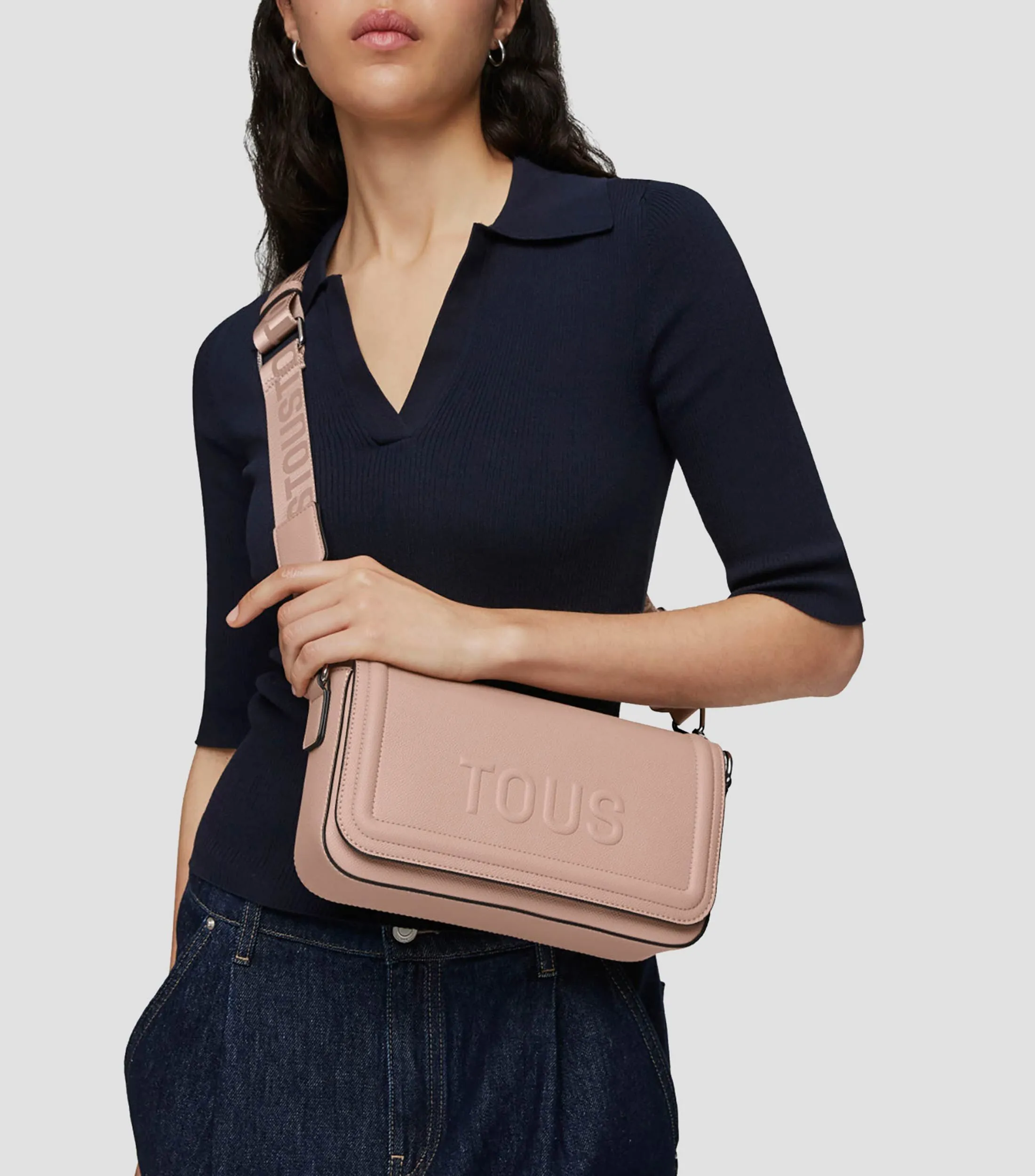 Tous Bolso Crossbody La Rue New con Logotipo Mujer