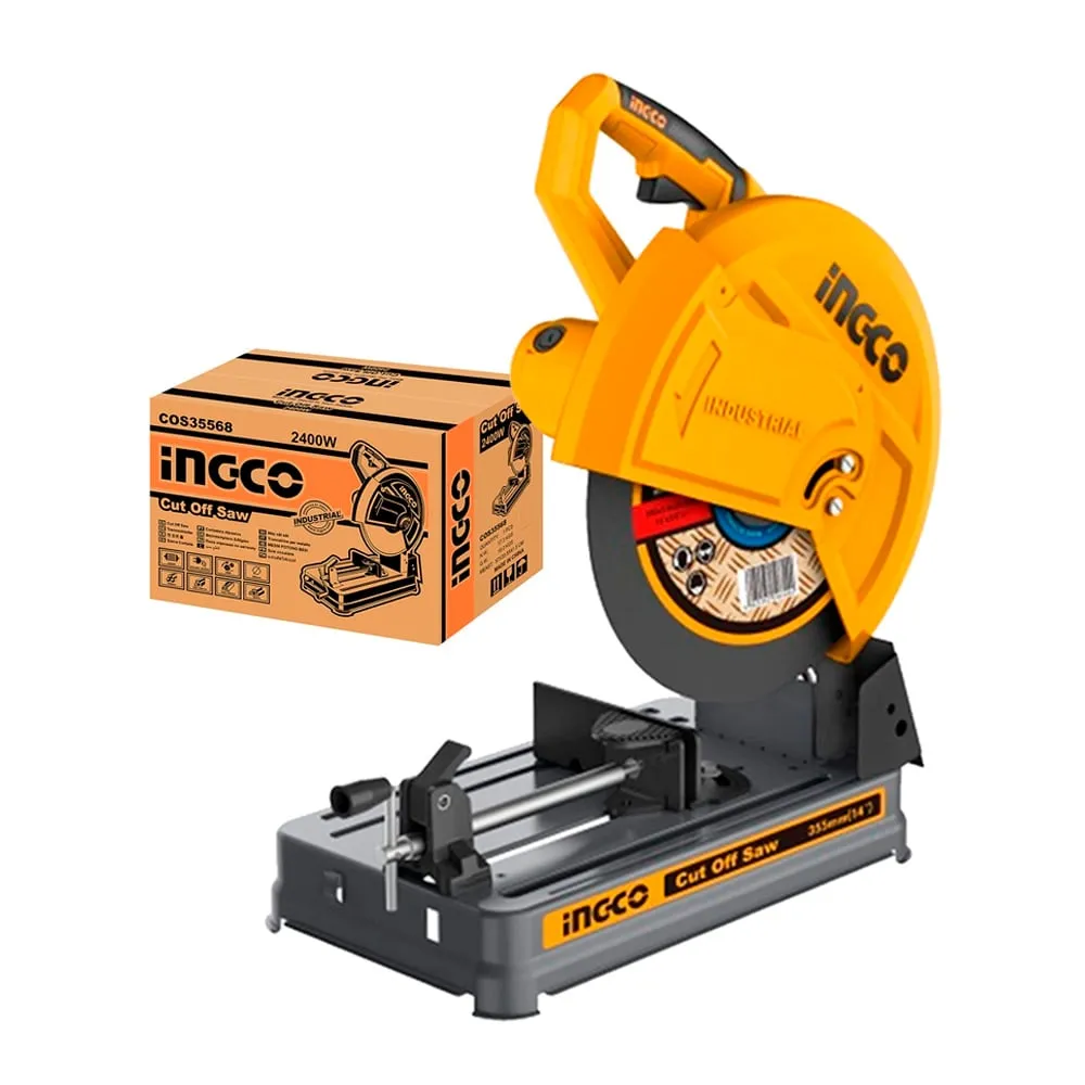 Tronzadora Ingco 14» 2350w Metales Industrial Cortadora