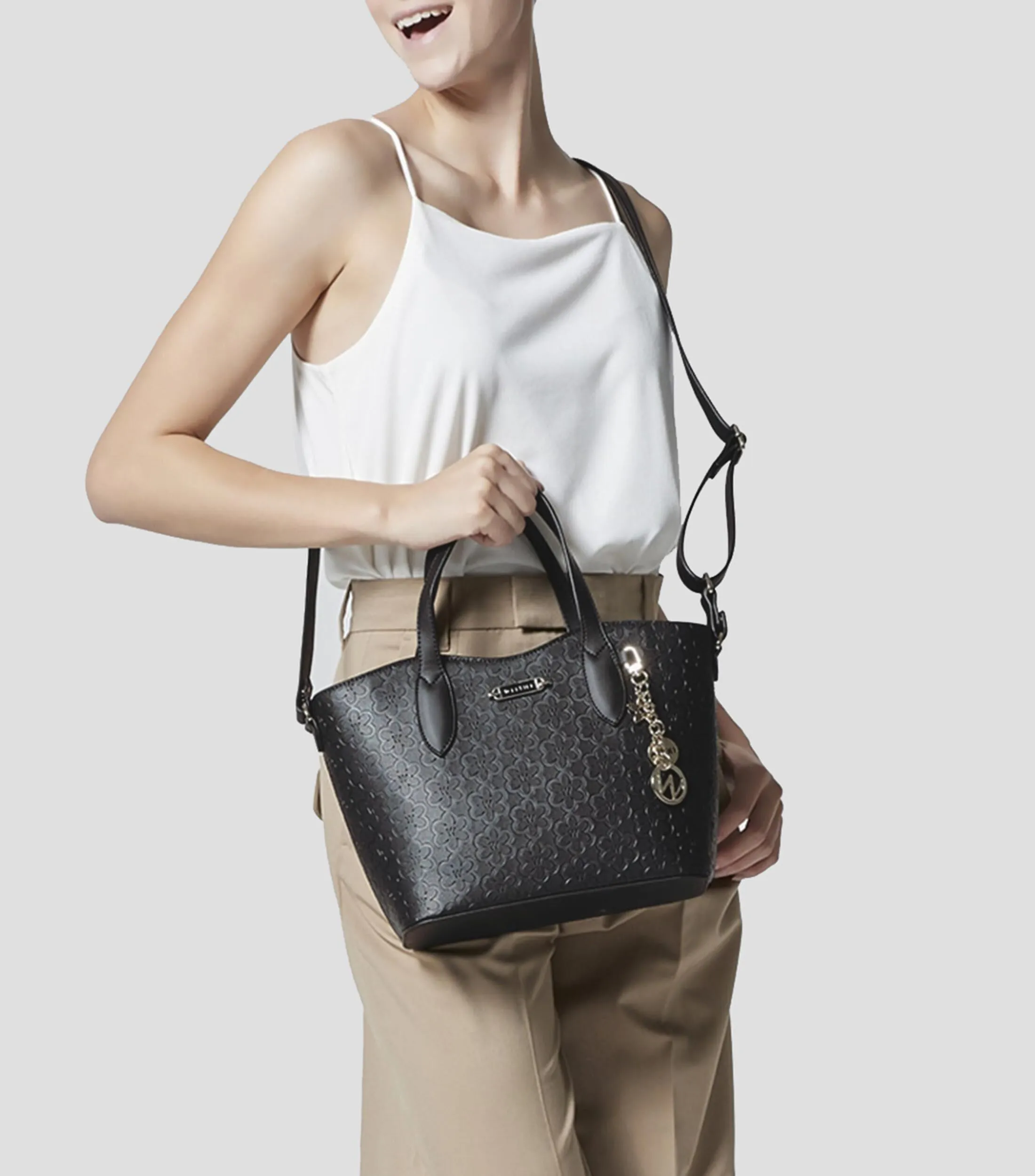 Westies Bolso tote monogram Mujer