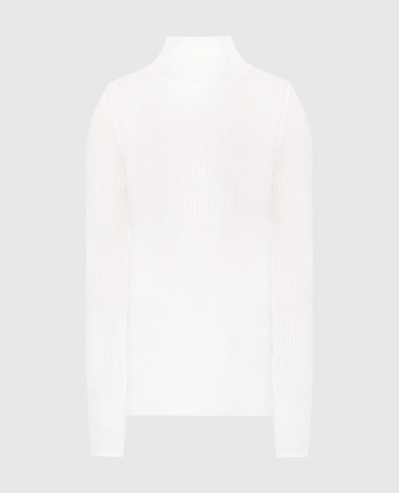 Wolford White turtleneck in wool