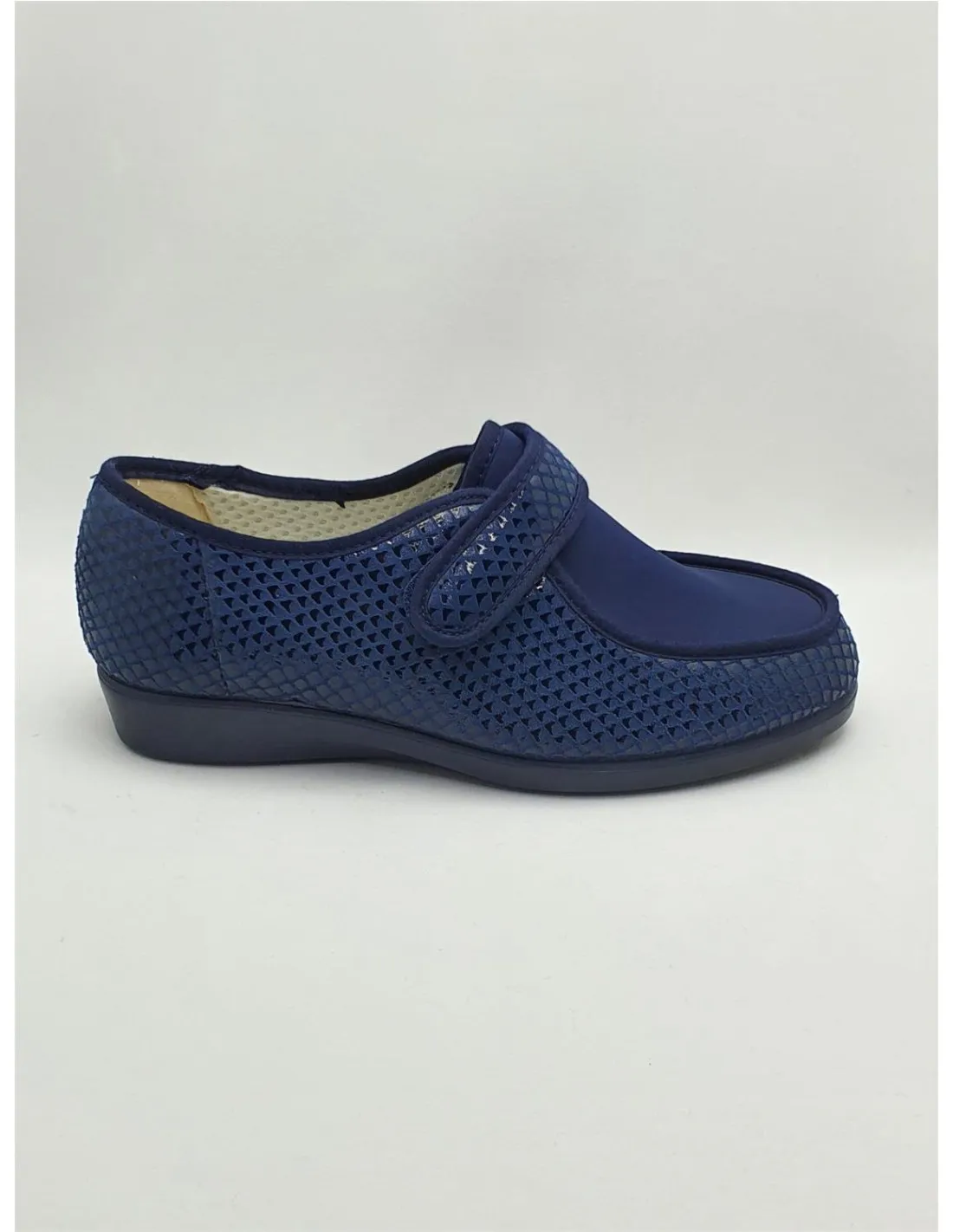ZAPATILLA DE MUJER DOCTOR CUTILLAS EN AZUL MARINO 10625  DOCTOR CUTILLAS