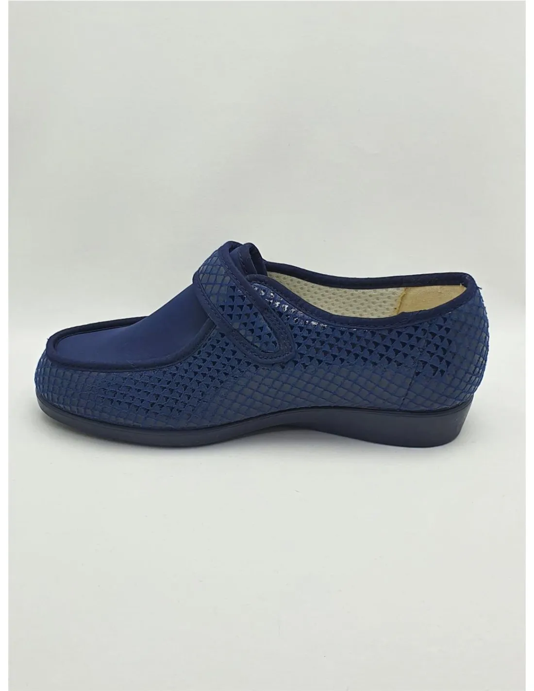 ZAPATILLA DE MUJER DOCTOR CUTILLAS EN AZUL MARINO 10625  DOCTOR CUTILLAS