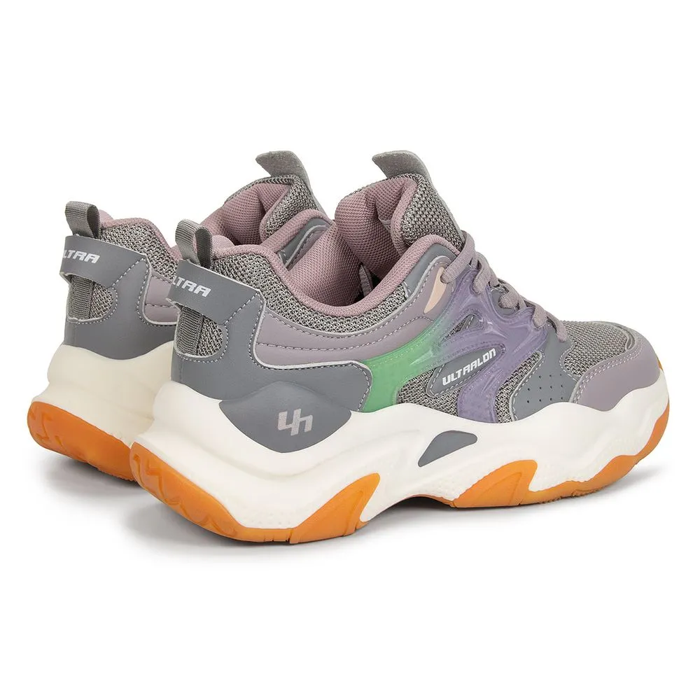 Zapatillas Urbanas Ultralon Mujer Ultra Court UL22217W3 Gris
