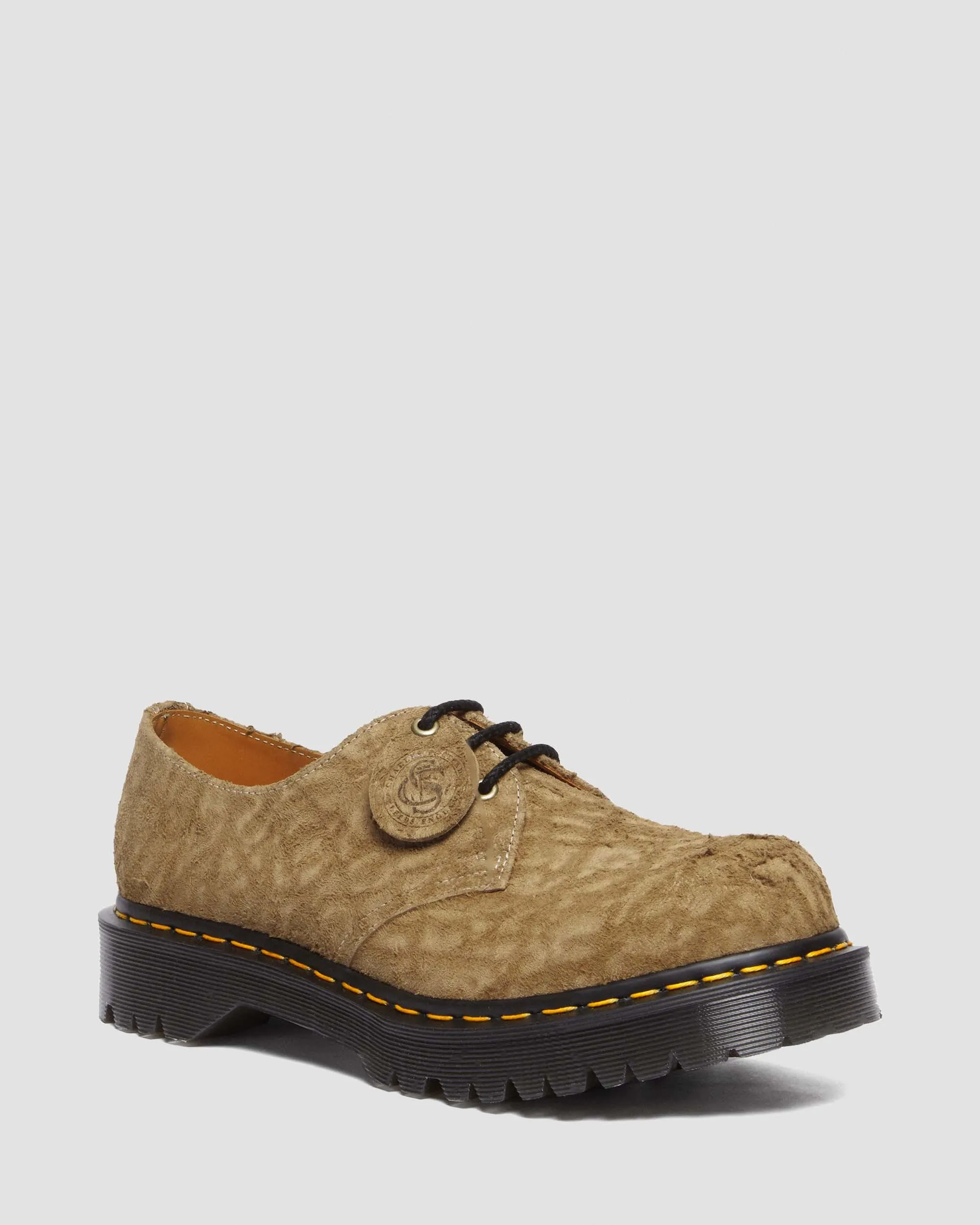 Zapatos 1461 Bex Made in England de ante texturizado
